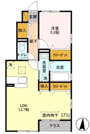 エクセレンテの物件間取画像